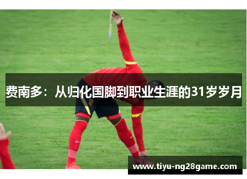 费南多：从归化国脚到职业生涯的31岁岁月